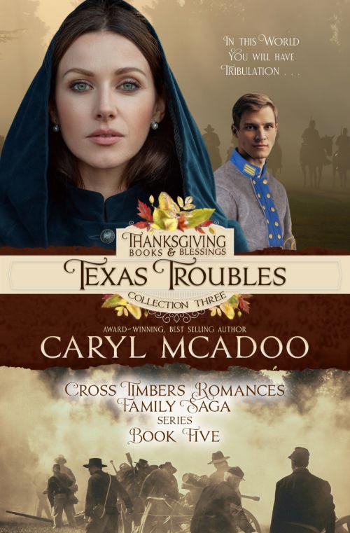 Texas Troubles, book five of the Cross Timbers Romance Family Saga, Historical Christian Fiction